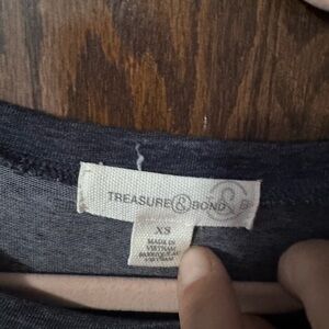 Treasure & Bond Charcoal Tee